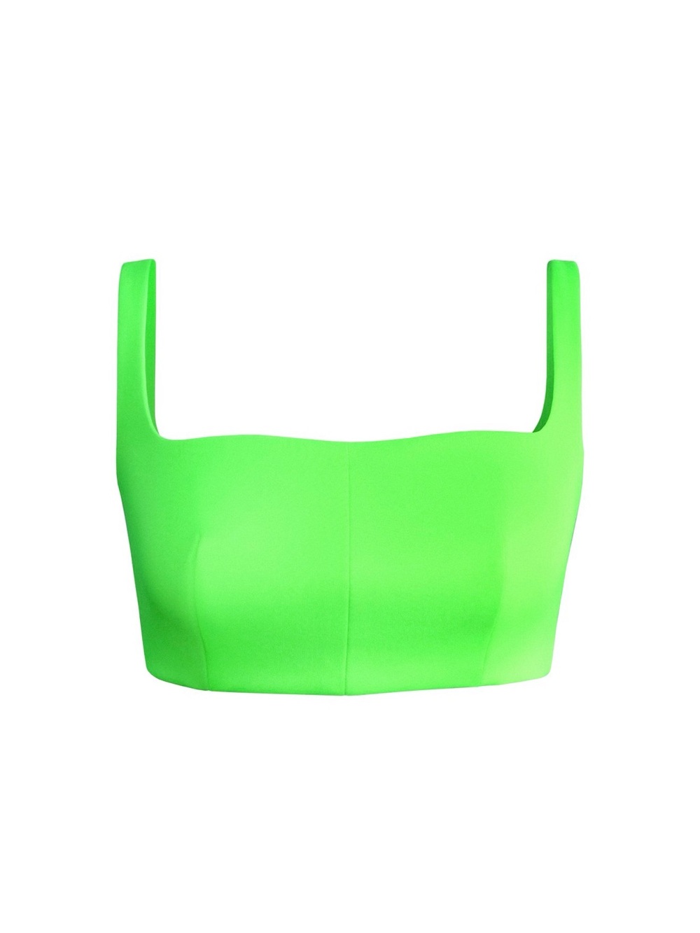 L’MOMO Green Crop Tank Top